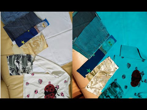 Видео: Покраска одежды зеленкой в домашних условиях. Painting clothes with green paint