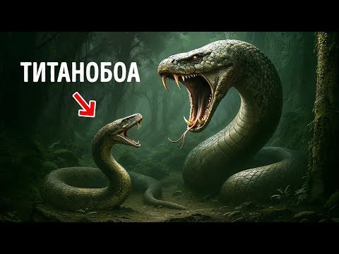 Видео: Доисторические змеи настолько страшные, что даже Титанобоа могла бы от них прятаться