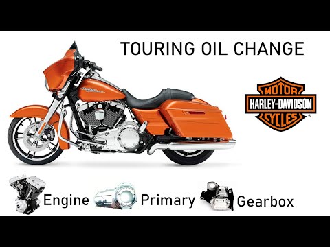 Видео: Change oil Harley-Davidson Touring: engine; gearbox; primary. Замена масла Харлей Туринг