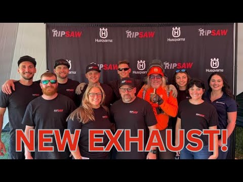 Видео: Больше мощности для вашей пилы! Ripsaw представляет новую выхлопную систему для Husqvarna и Stihl