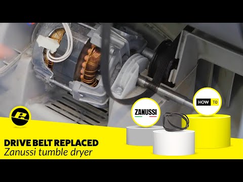 Видео: Замена ремня сушильной машины Zanussi — поменяйте ремень сушилки САМОСТОЯТЕЛЬНО!