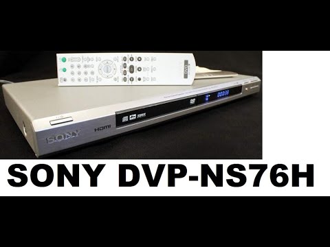 Видео: Обзор Sony DVP-NS76H DVD плеер