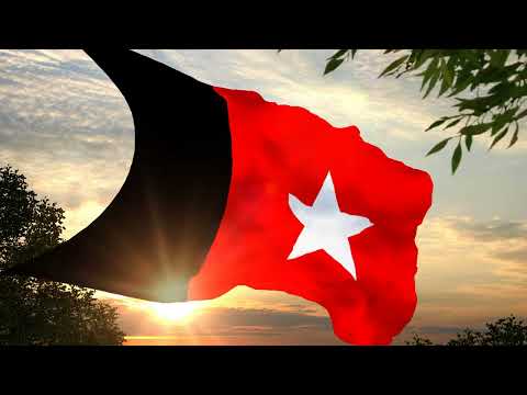 Видео: Флаг и гимн Независимой Гвианы (Кунани) Flag and anthem of Independent Guiana (Counani)