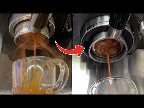 Видео: Устранение проблем с бездонным распылителем портафильтра / канализацией эспрессо