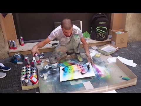 Видео: Уличные художники. Рим