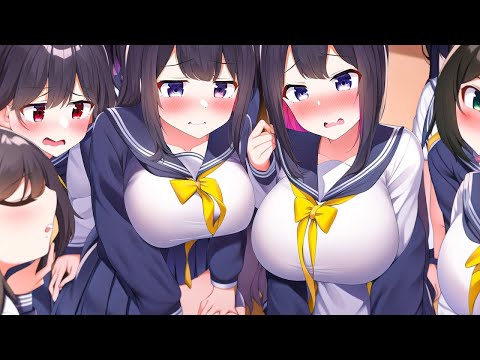 Видео: Он живет в 1 доме с 13 девушками, которые его любят! | Краткий Пересказ Аниме