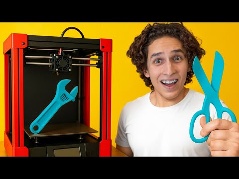 Видео: Напечатал НАСТОЯЩИЕ Ножницы на 3D-принтере!
