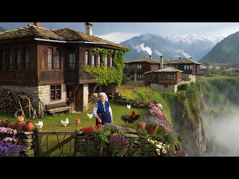 Видео: Прогулка под облаками – невероятно красивый горный город в Болгарии