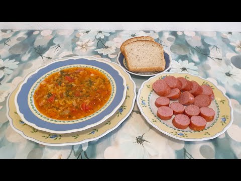 Видео: Вкусный наваристый чечевичный суп!