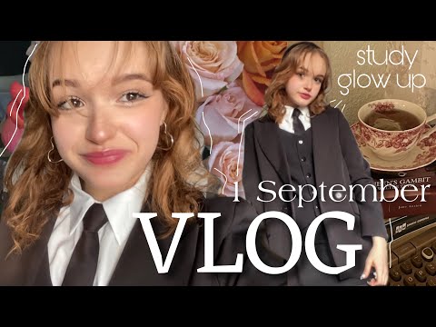 Видео: VLOG || 1 сентября + glow up ||