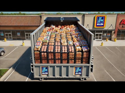 Видео: Поиск мусорных контейнеров в Aldi #795