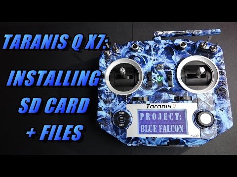 Видео: Taranis Q X7: Добавление файлов SD-карты и содержимого (для звуков и многого другого)