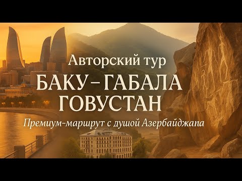 Видео: Баку, Габала, Гобустан: маршрут для тех, кто выбирает лучшее