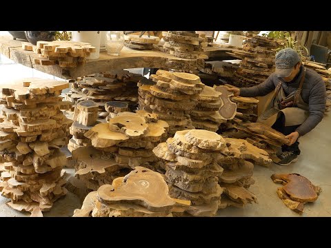 Видео: Удивительная коллекция корейских экзотических изделий из дерева!