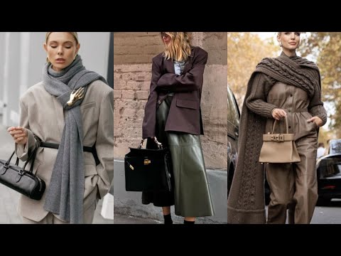 Видео: МОДНЫЕ ТЕНДЕНЦИИ ОСЕНЬ-ЗИМА В СТИЛЬНЫХ ОБРАЗАХ  В ОРИГИНАЛЬНОМ ГАРДЕРОБЕ💕