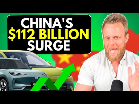 Видео: Автомобильное цунами в Китае на 112 миллиардов долларов: экспорт автомобилей вырос на 34% за один...