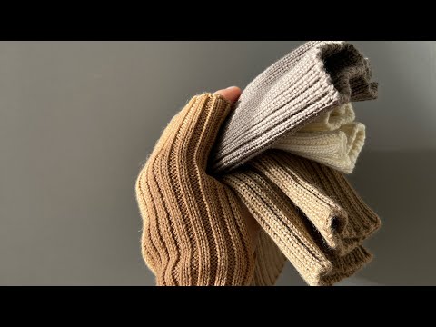 Видео: Митенки на вязальной машине