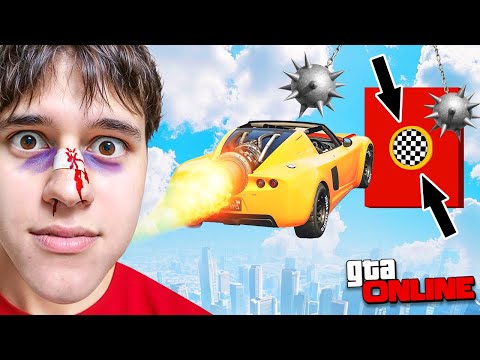 Видео: ОН СЛОМАЛ НОС из-за ЭТОГО СКИЛЛ ТЕСТА! ЗАПУСТИЛИ САМЫЙ СЛОЖНЫЙ 1% ПАРКУР ДО СЛЕЗ В GTA 5 ONLINE