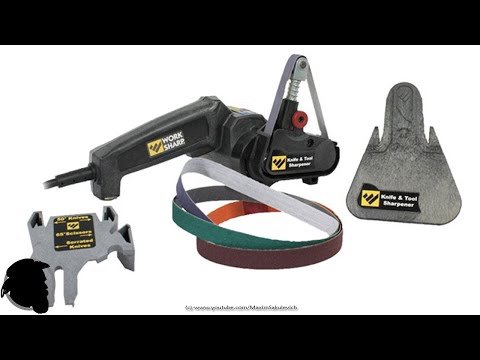 Видео: Обзор точилки для ножей Work Sharp Knife & Tool Sharpener WSKTS-I