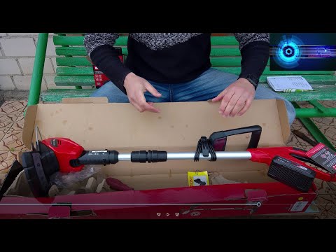 Видео: Einhell X-Change GE-CT 18 Li T 18В, 2,5Ач за 75$ - обзор аккмуляторного триммера, распаковка, тест!