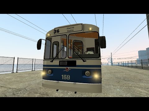 Видео: 36 МАРШРУТ НА КАРТЕ YORK ► Trolleybus FS