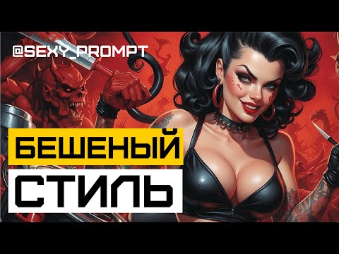 Видео: Бешеный стиль Lowbrow в Leonardo ai. НЕЙРОСЕТЬ рисует изображение