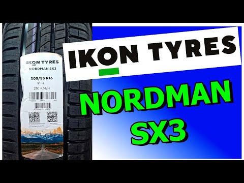 Видео: IKON TYRES Nordman SX 3 (NOKIAN TYRES) Первый обзор/замеры/сравние