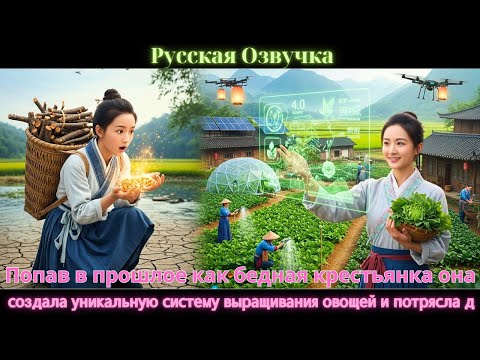 Видео: Попав в прошлое как бедная крестьянка она создала уникальную систему выращивания овощей и потрясла д