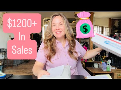 Видео: Реселлер Poshmark, отправьте мне $1200 + с продаж. Что продается на Chairish с большой прибылью