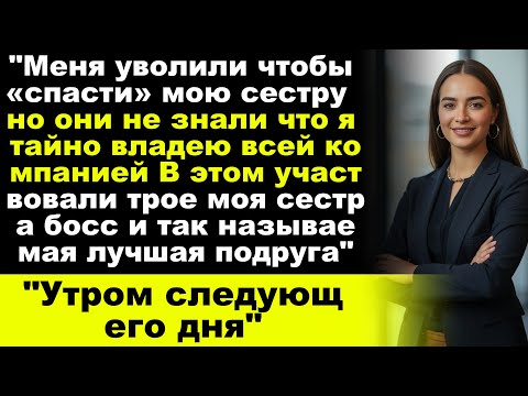 Видео: "Меня уволили из-за сестры Но на самом деле я тайно владел всем чем они гордились"