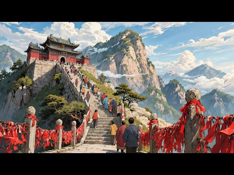 Видео: Гора Тай, Китай🇨🇳 Поднимаемся на 7000 ступенек к самой священной вершине Небес! (4К UHD)