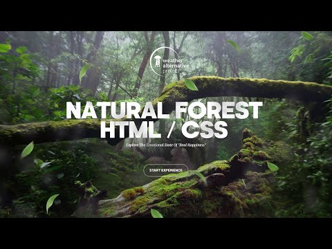 Видео: Создание красивого сайта с 3D эффектом Parallax (HTML + CSS)