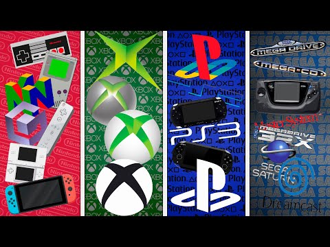 Видео: Nintendo, Xbox, Playstation и Sega | Все стартапы в сфере консолей | 1983–2025