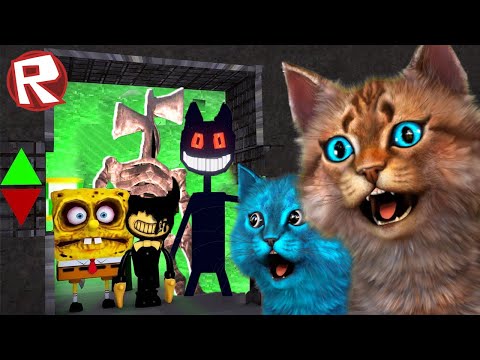 Видео: СИРЕНОГОЛОВЫЙ SCP В СТРАШНОМ ЛИФТЕ (Roblox SCARY ELEVATOR) Весёлый Кот и КОТЁНОК ЛАЙК