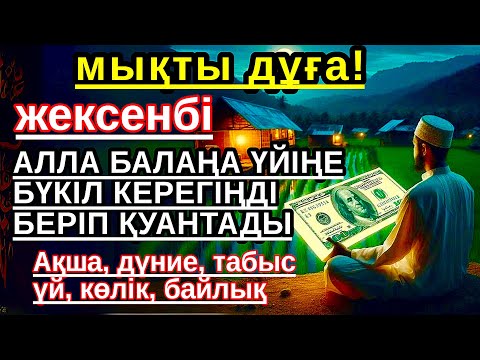 Видео: жексенбі КҮНІ ЕҢ ҚҰДІРЕТТІ ДҰҒА! Алла бүкіл тілеуіңді және балаңа керектің бәрін беріп қояды💎