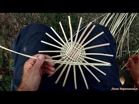 Видео: Первая ваза, плетение донышка для неё от А до Я