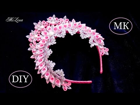 Видео: НОВОГОДНЯЯ КОРОНА  КАНЗАШИ, МК / DIY NEW YEAR KANZASHI CROWN