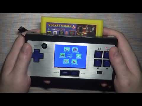 Видео: Портативная Dendy на Картриджах. Вторая ревизия