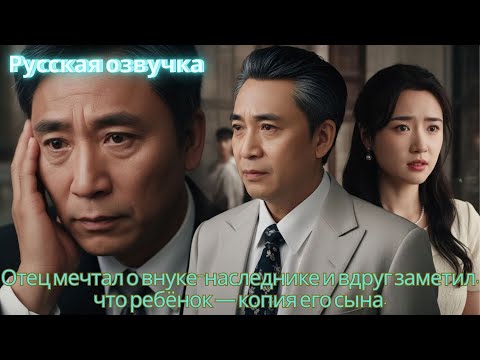 Видео: Отец мечтал о внуке-наследнике и вдруг заметил, что ребёнок — копия его сына. #dorama