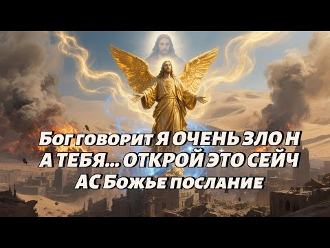 Видео: Бог говорит Я ОЧЕНЬ ЗЛО НА ТЕБЯ    ОТКРОЙ ЭТО СЕЙЧАС Божье послание