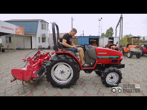 Видео: Огляд японського міні трактора YANMAR AF-224 | Totus Traktor