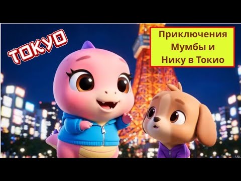 Видео: Russian | Приключения Мумбы и Нику в Токио | Mumba and Niku Tokyo Adventure