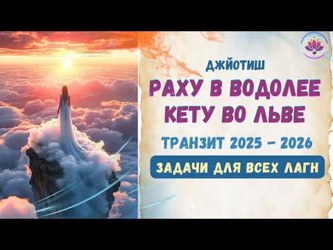 Видео: Транзит РАХУ и КЕТУ 2025-2026 | Задачи для всех Лагн | Джйотиш