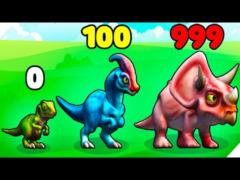 Видео: ЭВОЛЮЦИЯ ДИНОЗАВРА ДЛЯ ПОЕДАНИЯ ДРУГИХ ДИНОЗАВРОВ! Dino io 3D