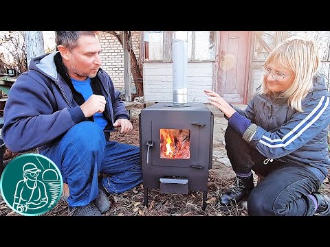 Видео: 🔥 Печь-буржуйка Теплосталь для дачи, гаража, дома, бани, палатки