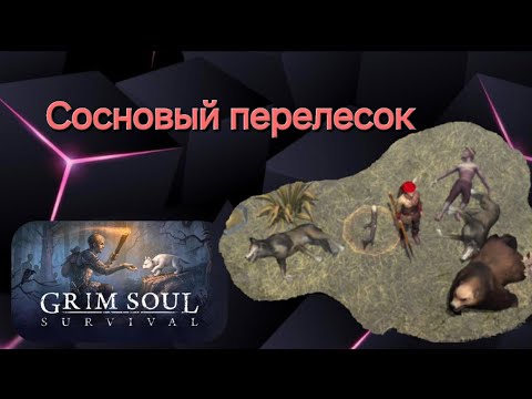 Видео: Grim soul  Сосновый перелесок💀 прохождение. Лут)