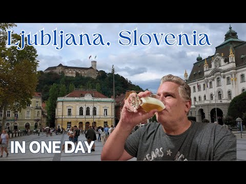 Видео: Один день в Любляне, Словения — замок, речной круиз, Старый город, парк Тиволи и многое другое!