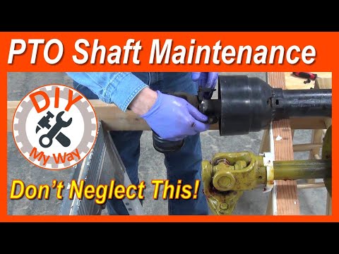 Видео: Техническое обслуживание вала отбора мощности — не пренебрегайте этим! (#117)