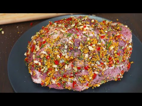 Видео: БУЖЕНИНА В ДУХОВКЕ. СОЧНОЕ МЯСО ОДНИМ КУСКОМ. Рецепт.