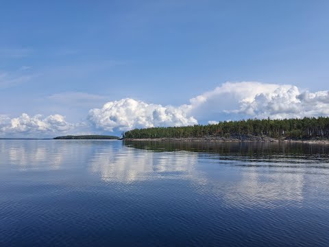 Видео: Рыбалка в Карелии, июнь 2025 г. Часть первая. Сегозеро. Остров Олотшари.